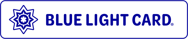 Blue Light card 10% discount on full priced items in  the shop and café