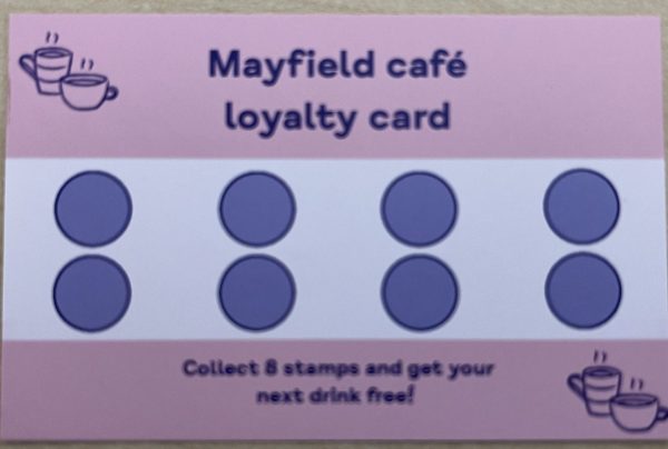 New Cafe Loyalty Card Scheme